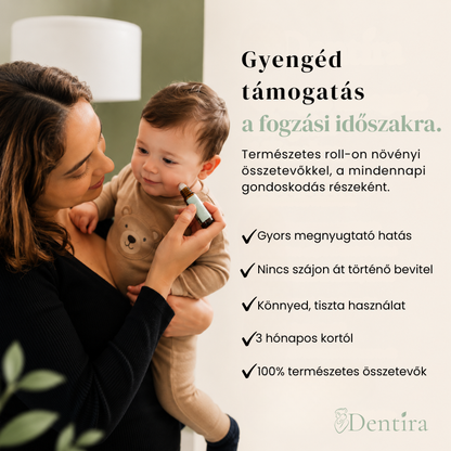 Gyengéd Fogzási Roll-On