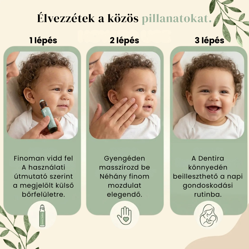 Gyengéd Fogzási Roll-On