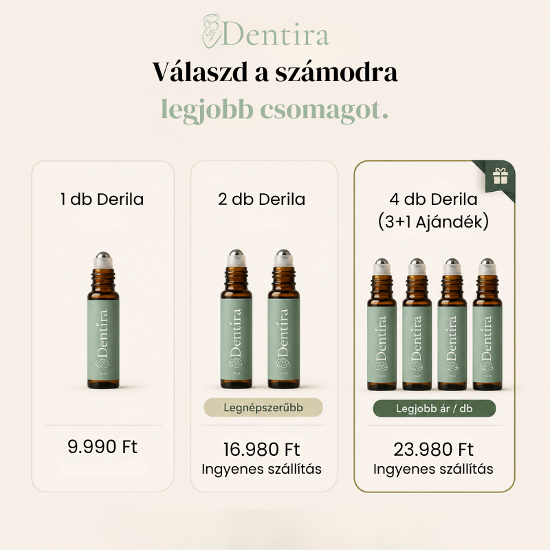 Gyengéd Fogzási Roll-On